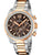 Festina Boyfriend F20608/1 Damenuhr Bicolor Braun • Chronograph • Mineralglas