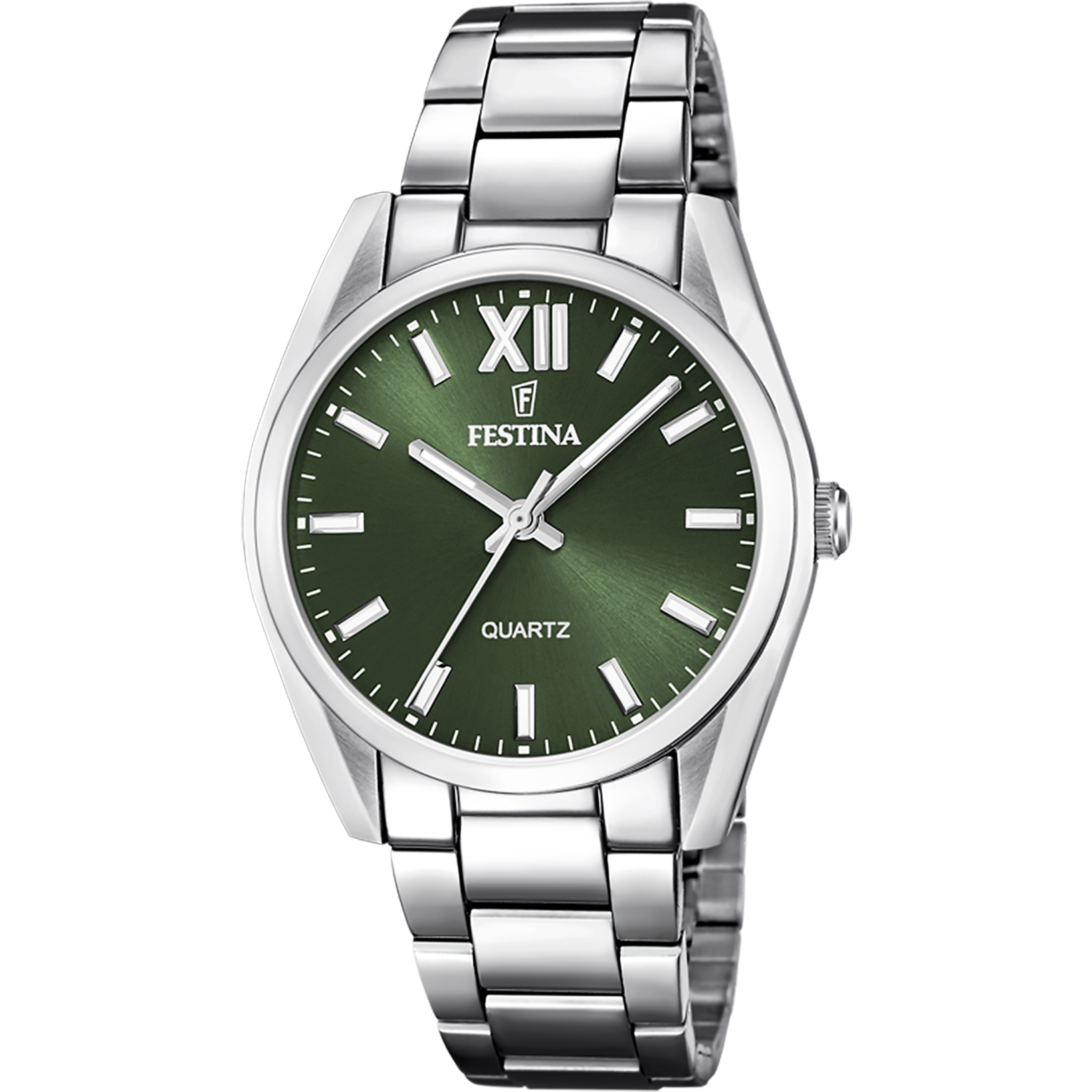 Festina Alegría F20622/4 Damenuhr Grün • Quarzwerk MIYOTA 2035 • 5 ATM Wasserdicht