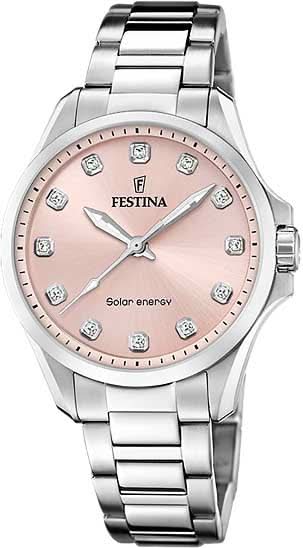 Festina Solar Energy F20654/2 Orologio da Donna • Movimento Solare • Rosa