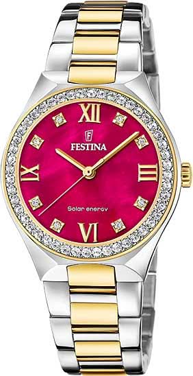 Orologio da donna Festina Solar Energy F20659/3 • Movimento solare sostenibile • Elegante design bicolore