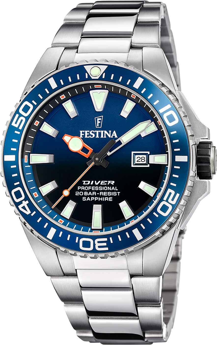 Orologio da uomo: quadrante blu, cinturino in acciaio, lunetta, datario