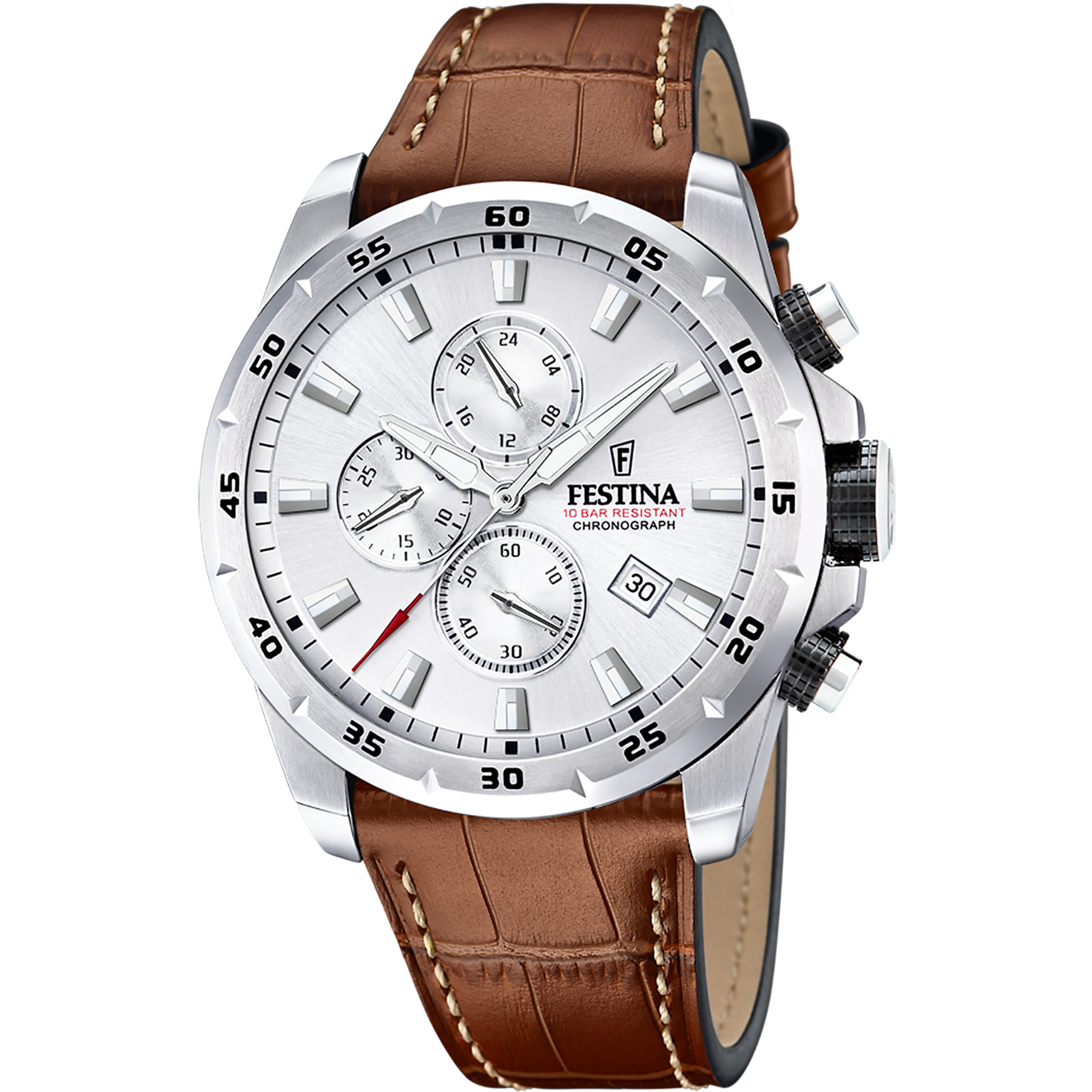 Festina F20692/1 Herrenuhr Chronograph 45mm • Miyota Quarzwerk • 10 ATM