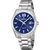 Festina F20707/7 Herrenuhr Quarz • Blaues Edelstahlarmband • 5 ATM Wasserdicht
