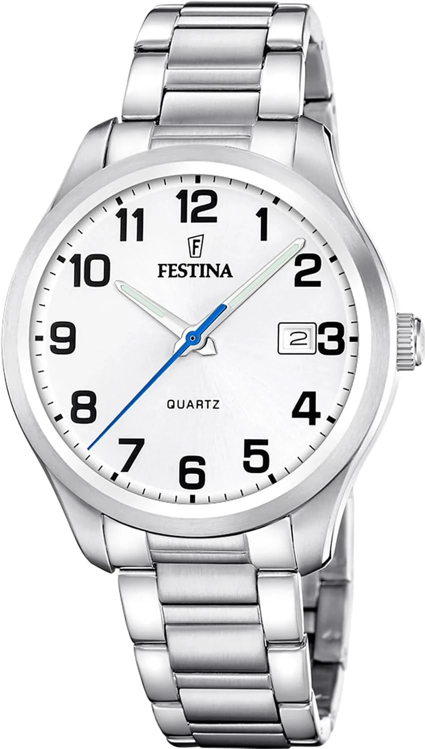 Orologio da uomo Festina Classics F20736/1 • Design senza tempo • Acciaio inossidabile di alta qualità