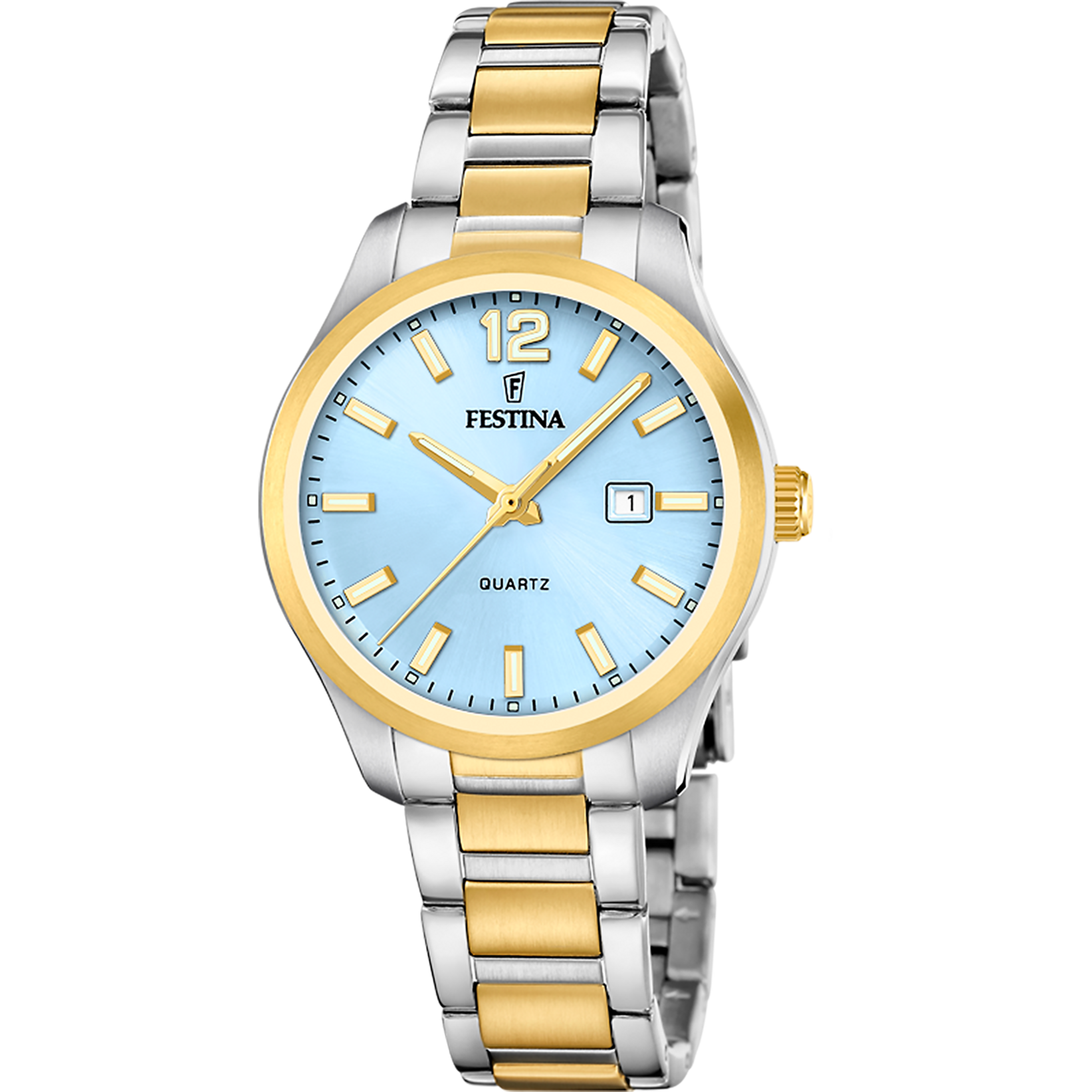 Festina Classic F20739/3 Damen Armbanduhr Blau • Quarzwerk • 5 ATM Wasserdichtigkeit