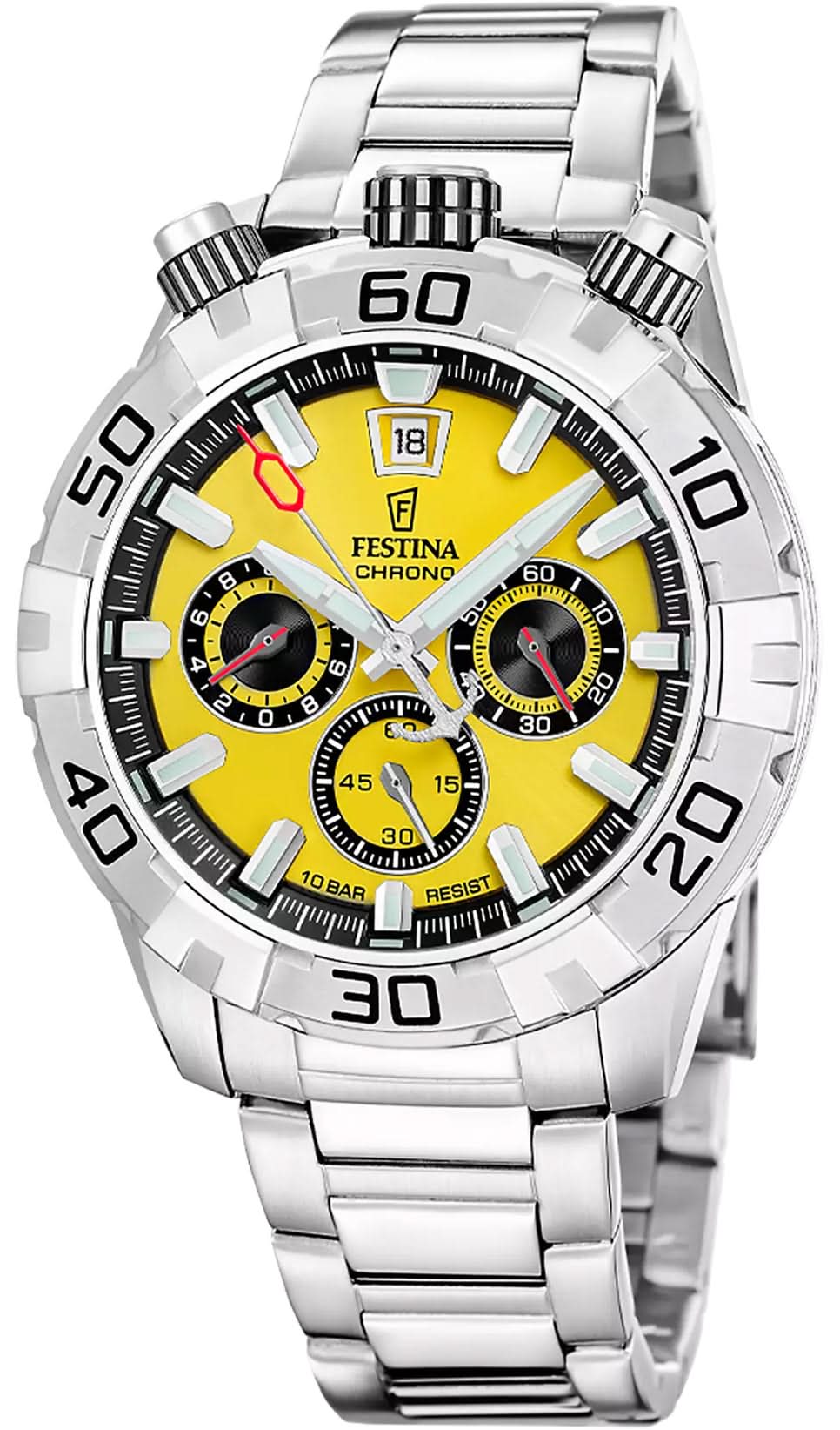 Orologio da uomo Festina Bullhead F20743/4 • Design distintivo • Acciaio inossidabile
