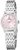 Orologio da donna con cinturino in metallo argentato e quadrante rosa, Festina