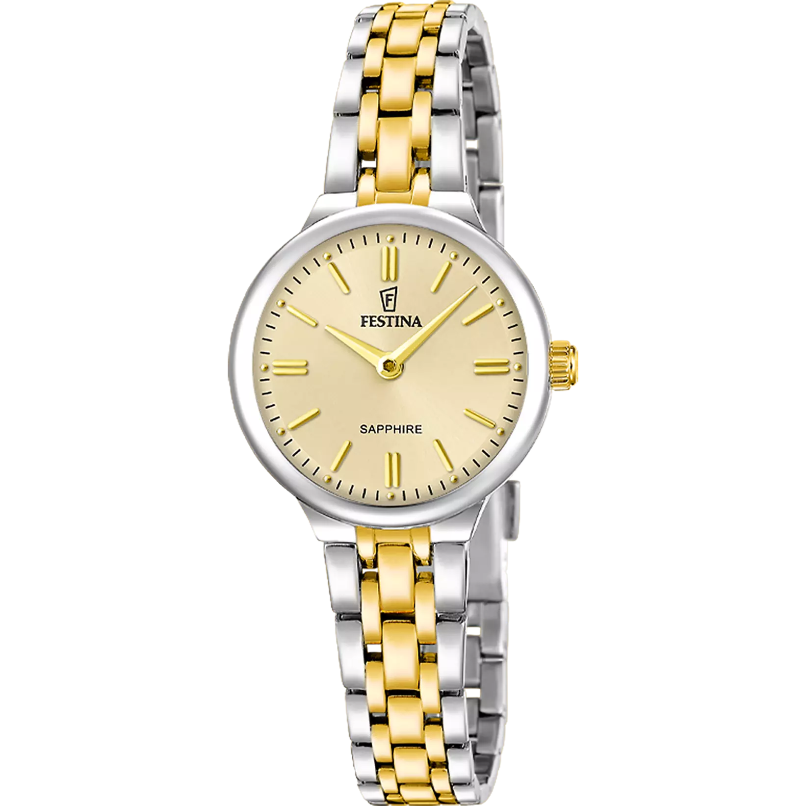 Festina Mademoiselle F20792/2 Damenuhr Bicolor • Saphirglas • Quarzwerk