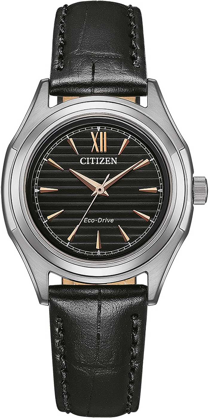 Orologio da donna Citizen FE2110-14E • Eco-Drive • Cinturino in pelle