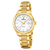 Festina Classics F20741/1 Damklocka Beige • Pärlemorurtavla • Mineralglas
