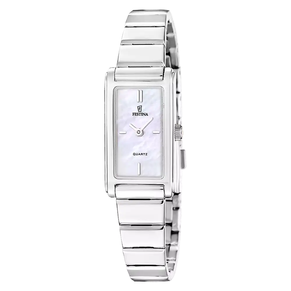 Festina Mademoiselle F20767/1 Damklocka • Mineralglas • Armband i Rostfritt Stål