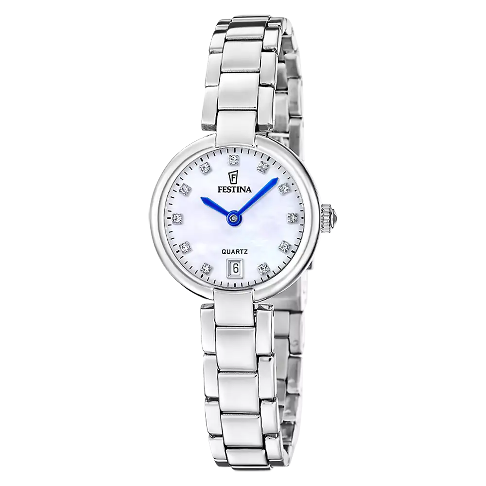 Festina Mademoiselle F20784/1 Damklocka • Mineralglas • Armband i Rostfritt Stål