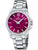 Festina Mademoiselle F20593/2 Damenuhr Bordeaux • Mineralglas • Edelstahl-Armband