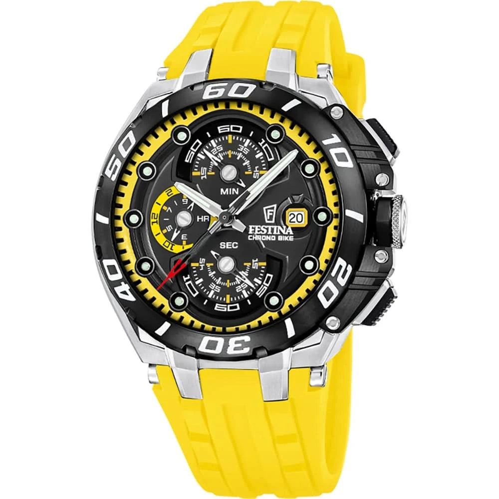 Festina Chrono Bike F20755/5 Orologio da Uomo • Cronografo Sportivo • Impermeabile 20 ATM