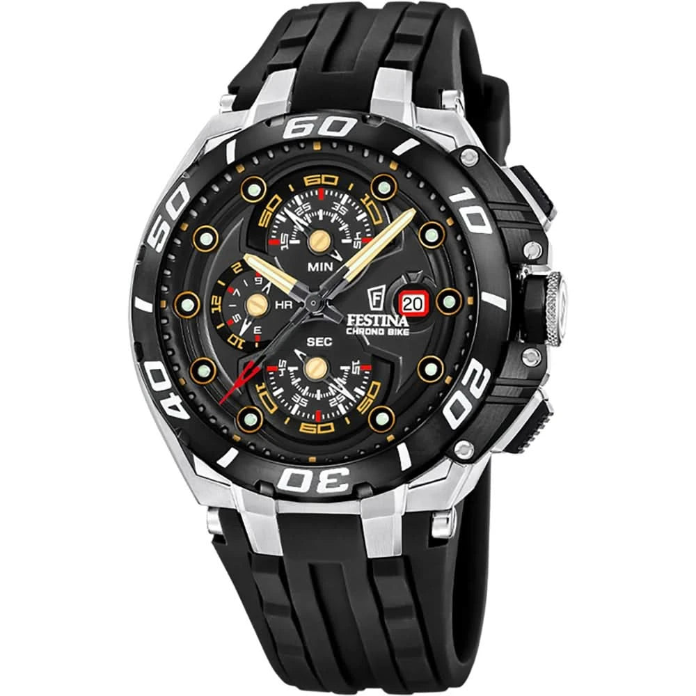 Festina Chrono Bike F20755/8 Orologio da Uomo • Cronografo Sportivo • Impermeabile 20 ATM