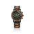 Holzkern Askja Herrenuhr • Naturholz & Marmor • Dual Time Quarzwerk, Bild 2