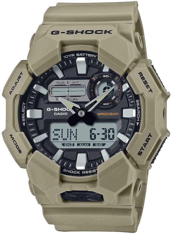 Orologio da uomo Casio G-Shock GA-010-5AER • Batteria 10 anni • Robusto