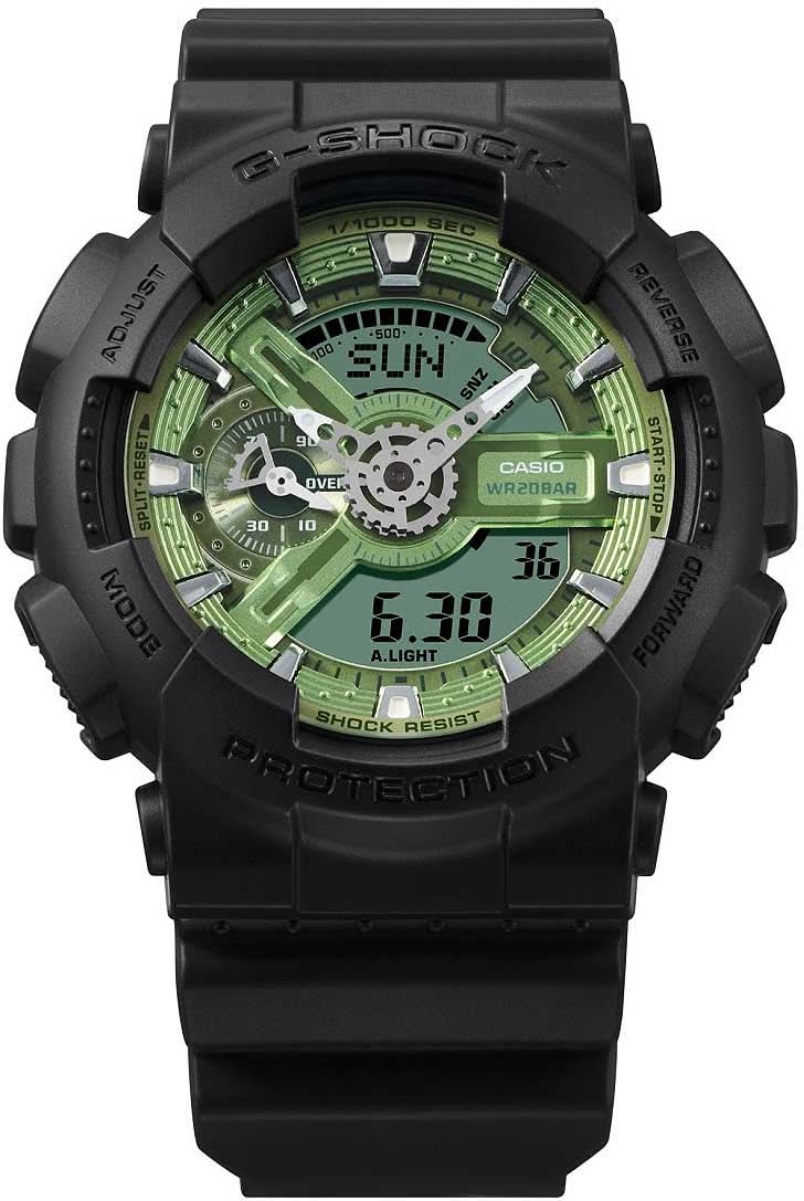 Orologio da uomo Casio G-Shock GA-110CD-1A3ER • Estrema resistenza agli urti • Funzione World Time