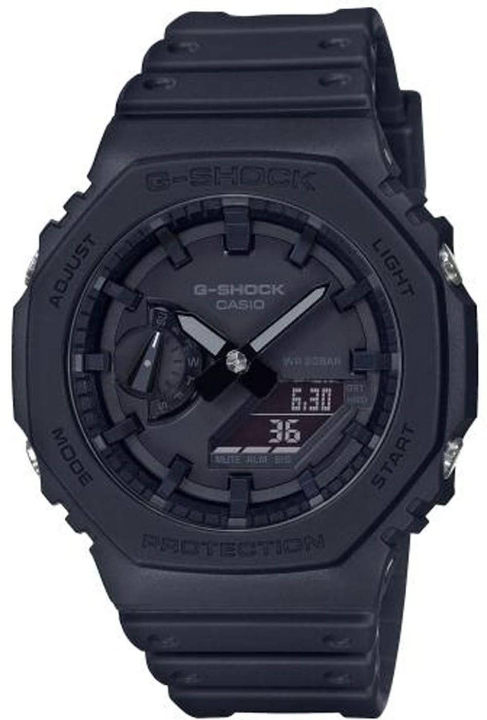 Orologio da uomo Casio G-Shock GA-2100-1A1ER • Carbon Core Guard • Design extra sottile