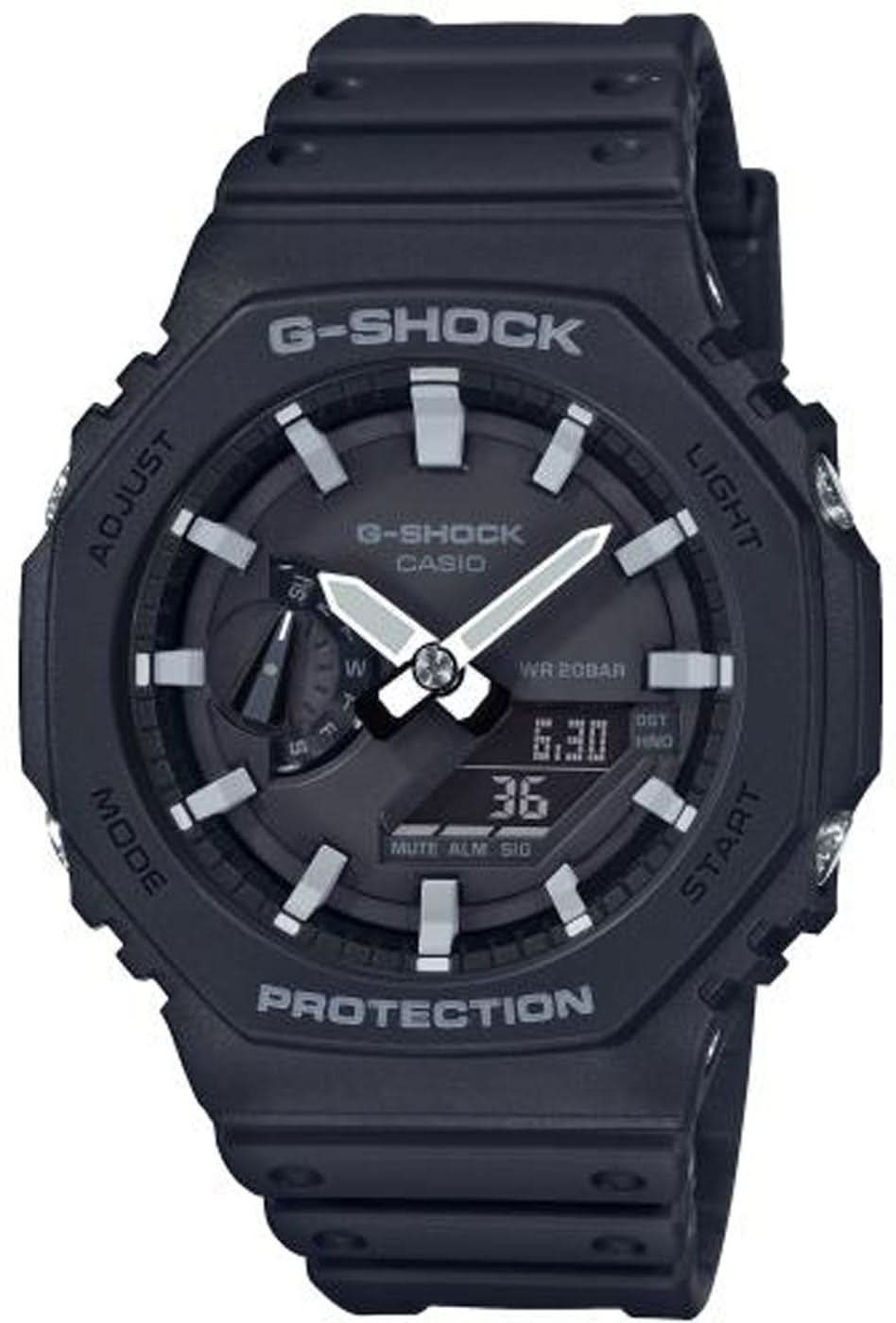 Orologio da uomo Casio G-Shock GA-2100-1AER • Estrema resistenza agli urti • Orologio iconico