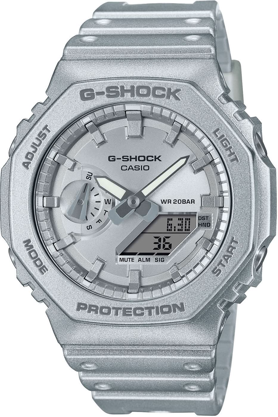 Orologio da uomo Casio G-Shock GA-2100FF-8AER • Estrema resistenza agli urti • Iconico design retrò
