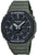 Orologio da uomo Casio G-Shock con cinturino in resina verde scuro, quadrante nero
