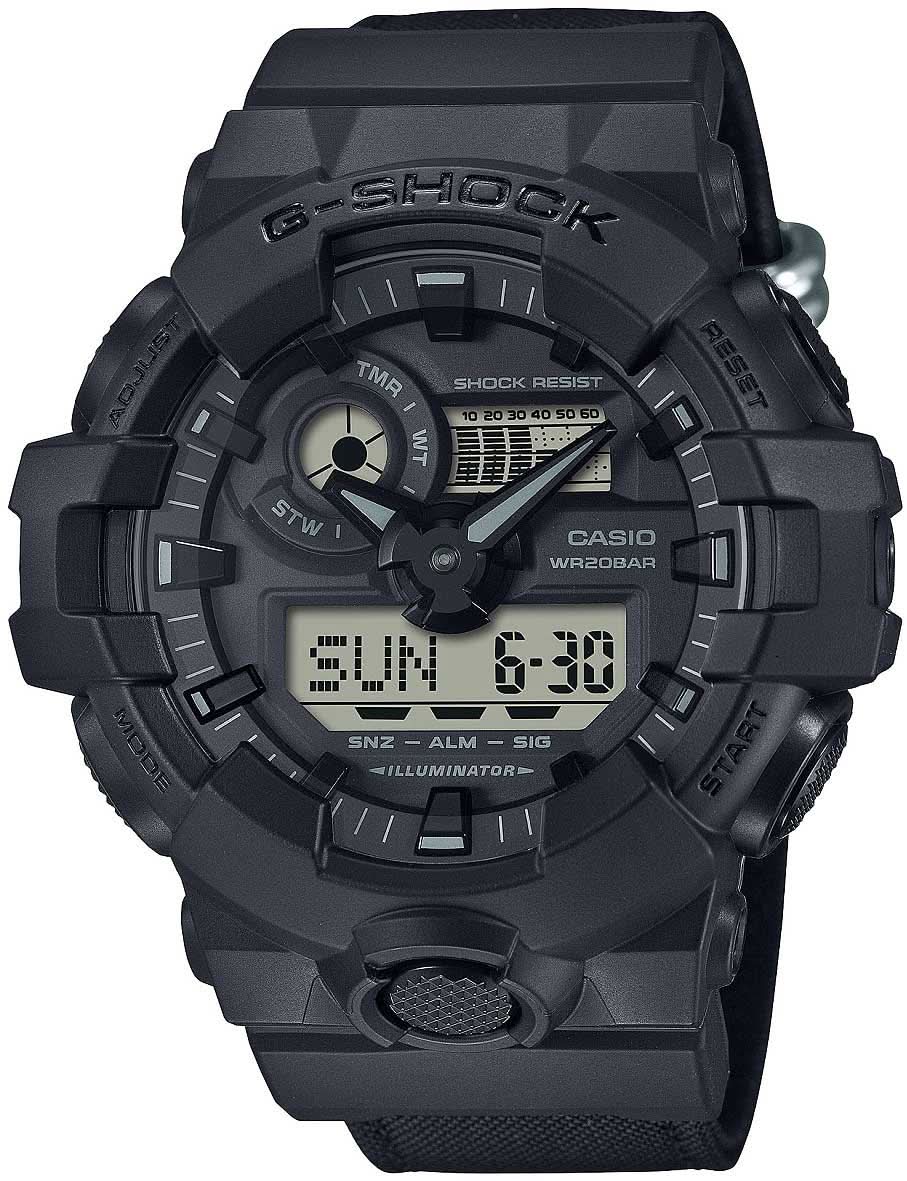 Casio G-Shock GA-700BCE-1AER Orologio da uomo • Antiurto • Cordura