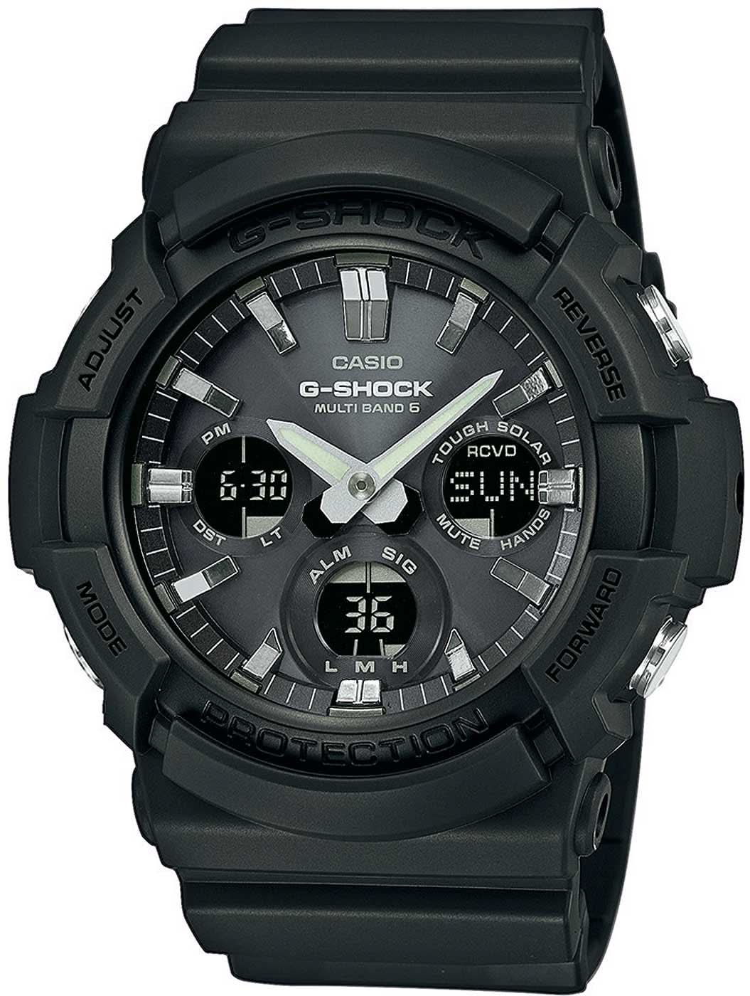 Orologio da uomo Casio G-Shock GAW-100B-1AER • Controllo radio intelligente • Tough Solar