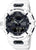 Orologio da uomo Casio G-Shock con cassa bianca e quadrante nero, vista frontale completa