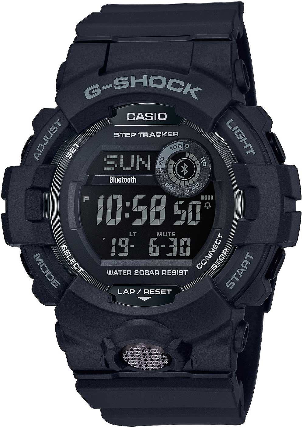 Orologio da uomo Casio G-Shock con quadrante nero e display digitale