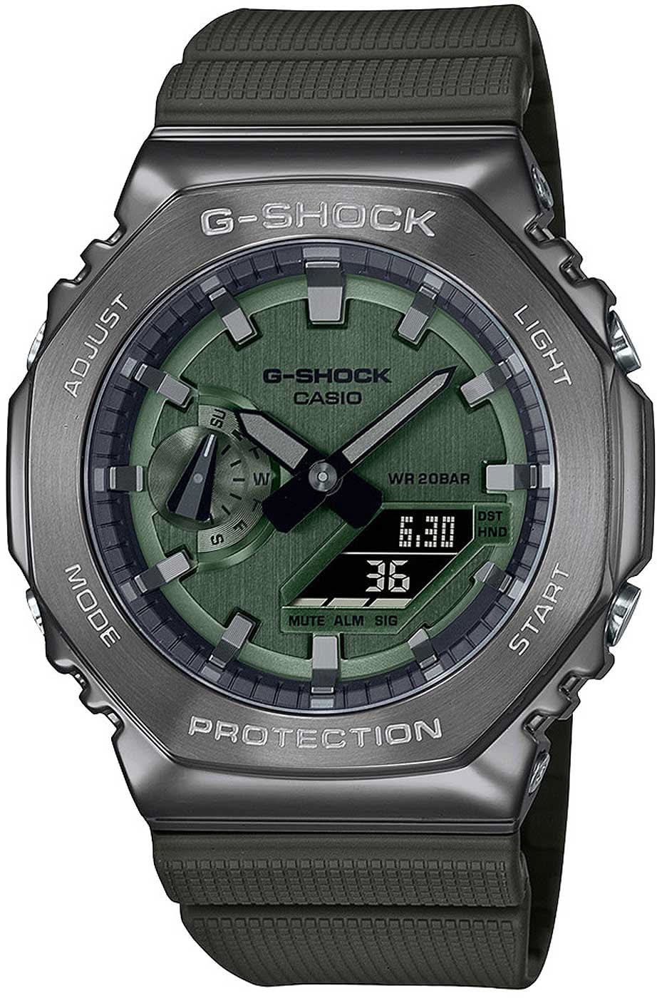 Orologio da uomo Casio G-Shock GM-2100B-3AER • Estrema resistenza agli urti • World Time