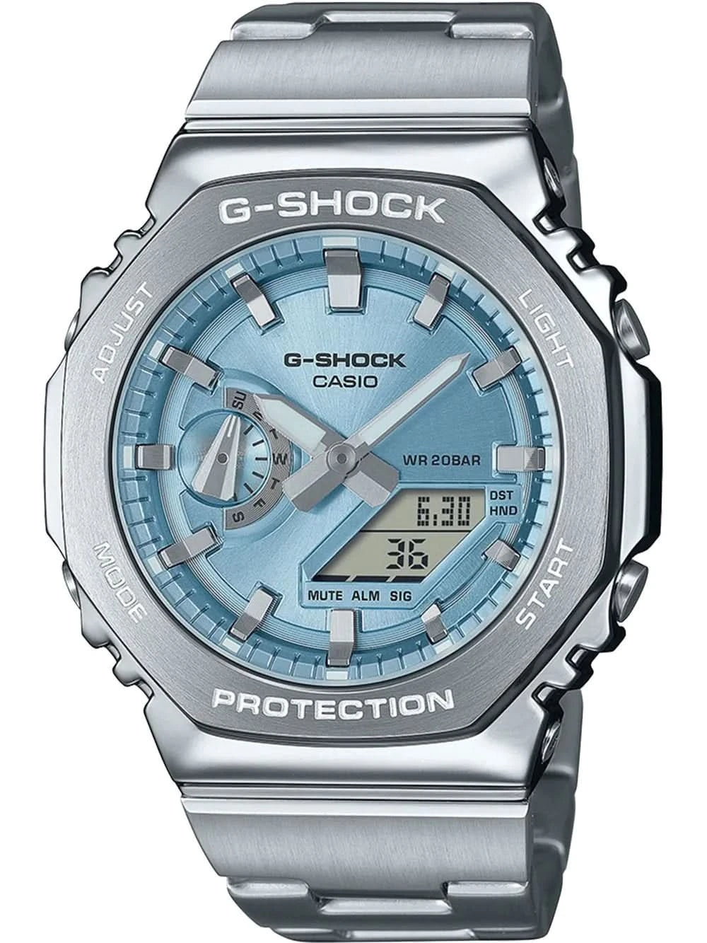 Orologio da uomo Casio G-Shock GM-2110D-2AER • Estrema resistenza agli urti • Design metallico ottagonale