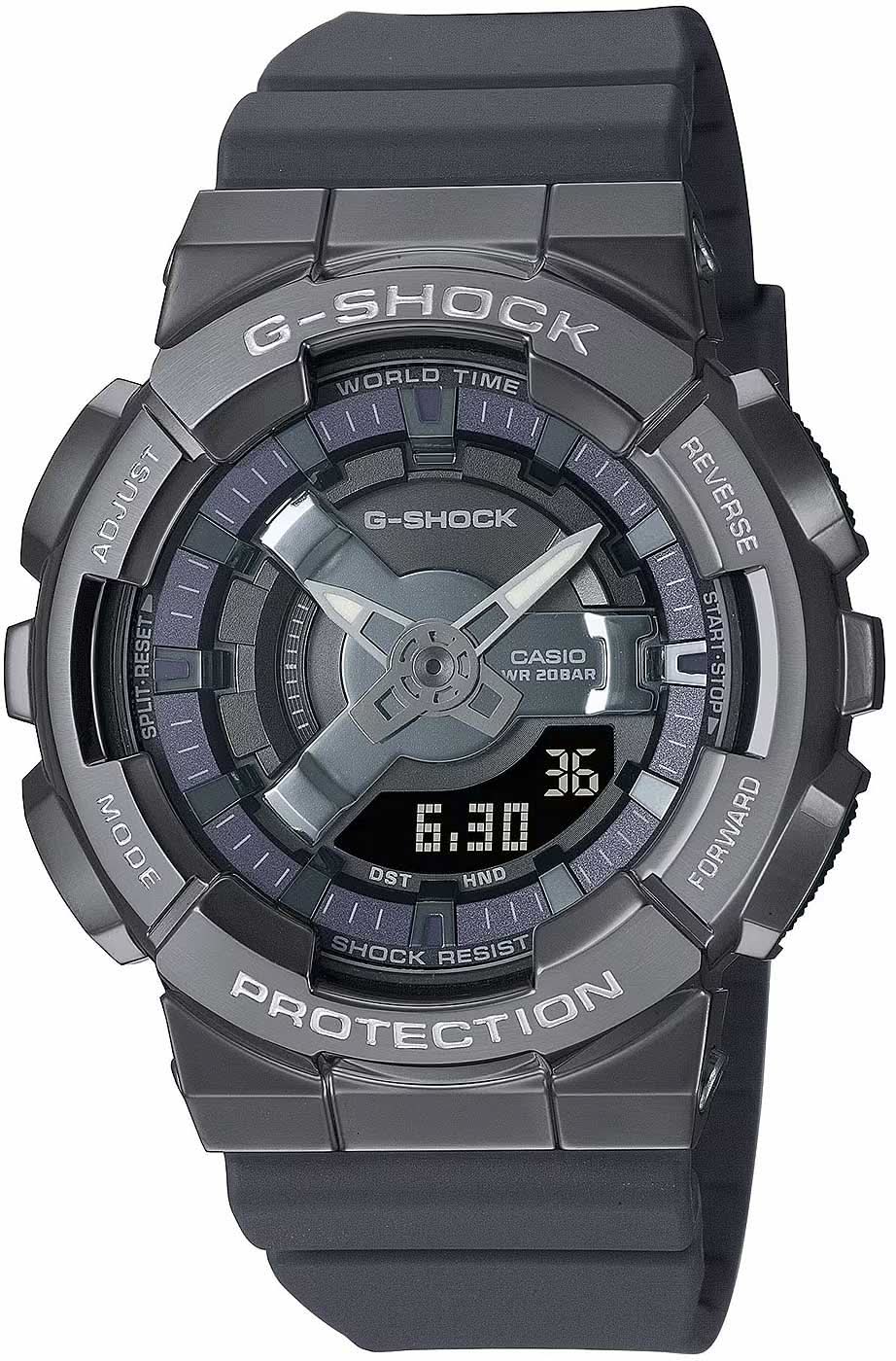Orologio Casio G-Shock GM-S110B-8AER • Estrema resistenza agli urti • Design compatto in metallo