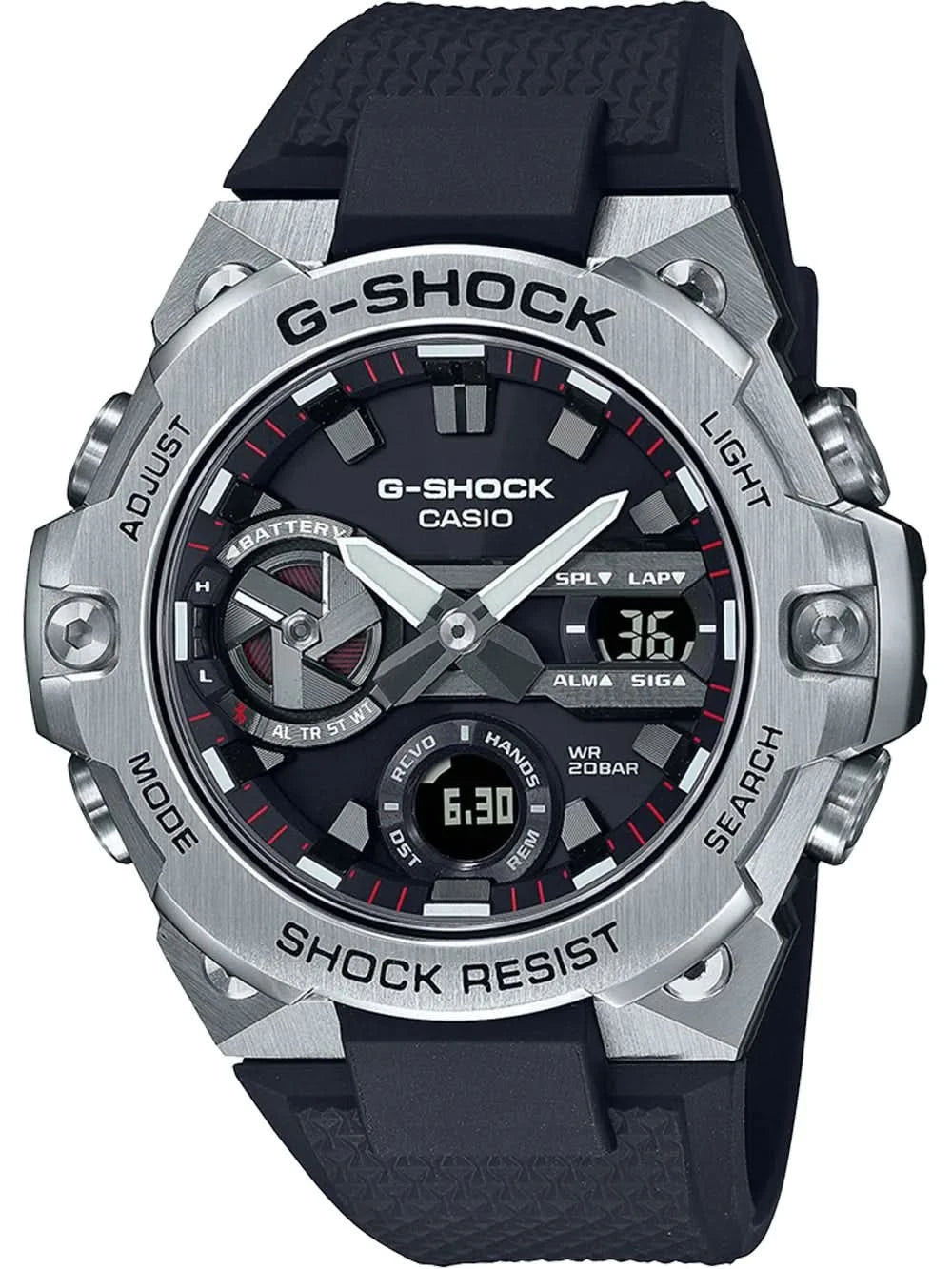 Orologio da uomo Casio G-Shock G-Steel GST-B400-1AER • Tough Solar • Bluetooth