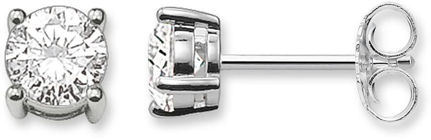 Orecchini con pietra bianca - Argento Sterling 925