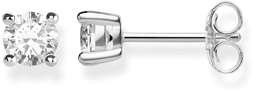Orecchini con pietra bianca - Argento Sterling 925