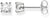 Orecchini con pietra bianca - Argento Sterling 925