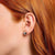 Orecchini con cristallo di onice a forma esagonale - Thomas Sabo Modello: H2281-641-11
