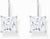 Orecchini pendenti con grande zircone bianco taglio princess - Thomas Sabo Modello: H2289-051-14