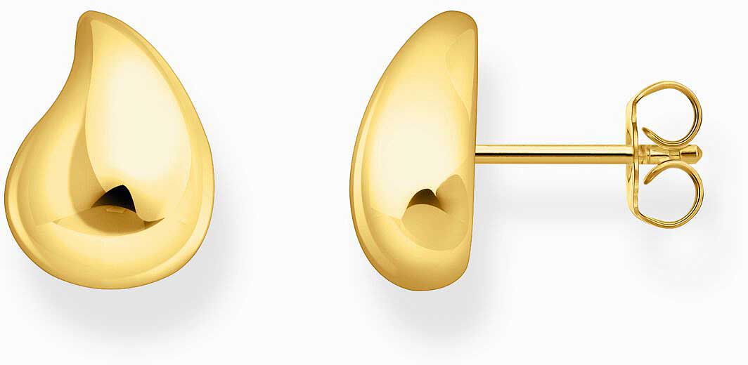 Orecchini dal design elegante e moderno a forma di goccia organica - Thomas Sabo Modello: H2303-413-39
