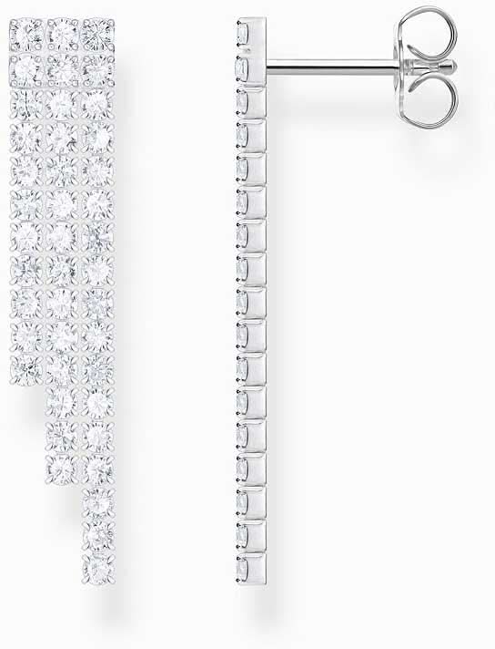 Orecchini a cascata con zirconi bianchi - Thomas Sabo Modello: H2309-051-14