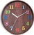 Orologio da parete JVD 29,5 cm Ø in plastica • Movimento al quarzo silenzioso • Design colorato