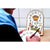 Orologio da parete Terrastudio 28x23 cm Ceramica • Fatto a mano • Dipinto a mano • Design unico
