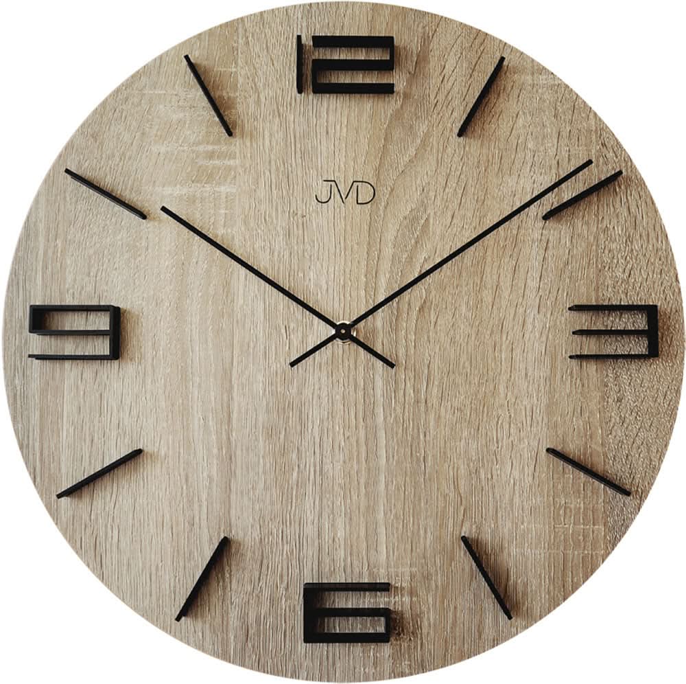 Orologio da parete JVD 40 cm Ø Legno • Design elegante • Movimento al quarzo preciso