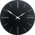 Orologio da parete JVD 50 cm Ø in plastica • Design moderno • Movimento al quarzo preciso