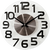 Orologio da parete JVD 34,5 cm Ø Vetro • Movimento al quarzo • Silenzioso