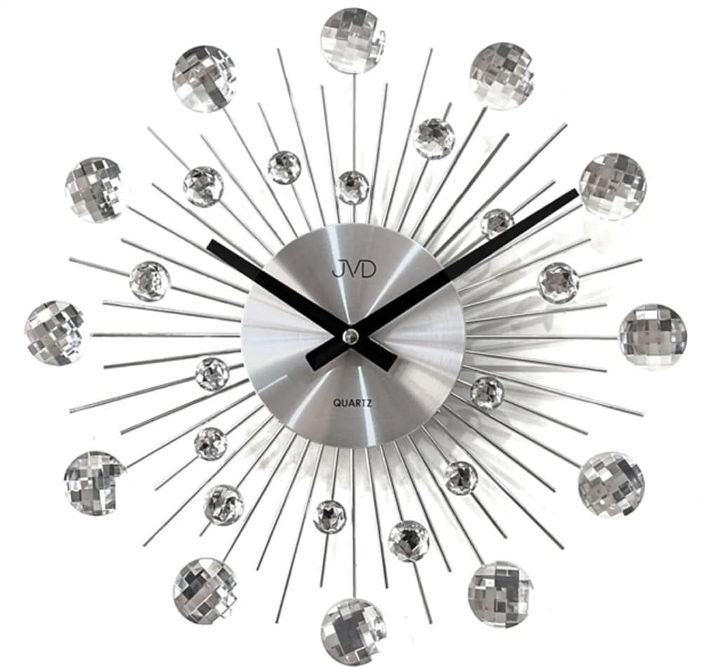 Orologio da parete JVD 35x35 cm Metallo • Design elegante • Affidabile movimento al quarzo
