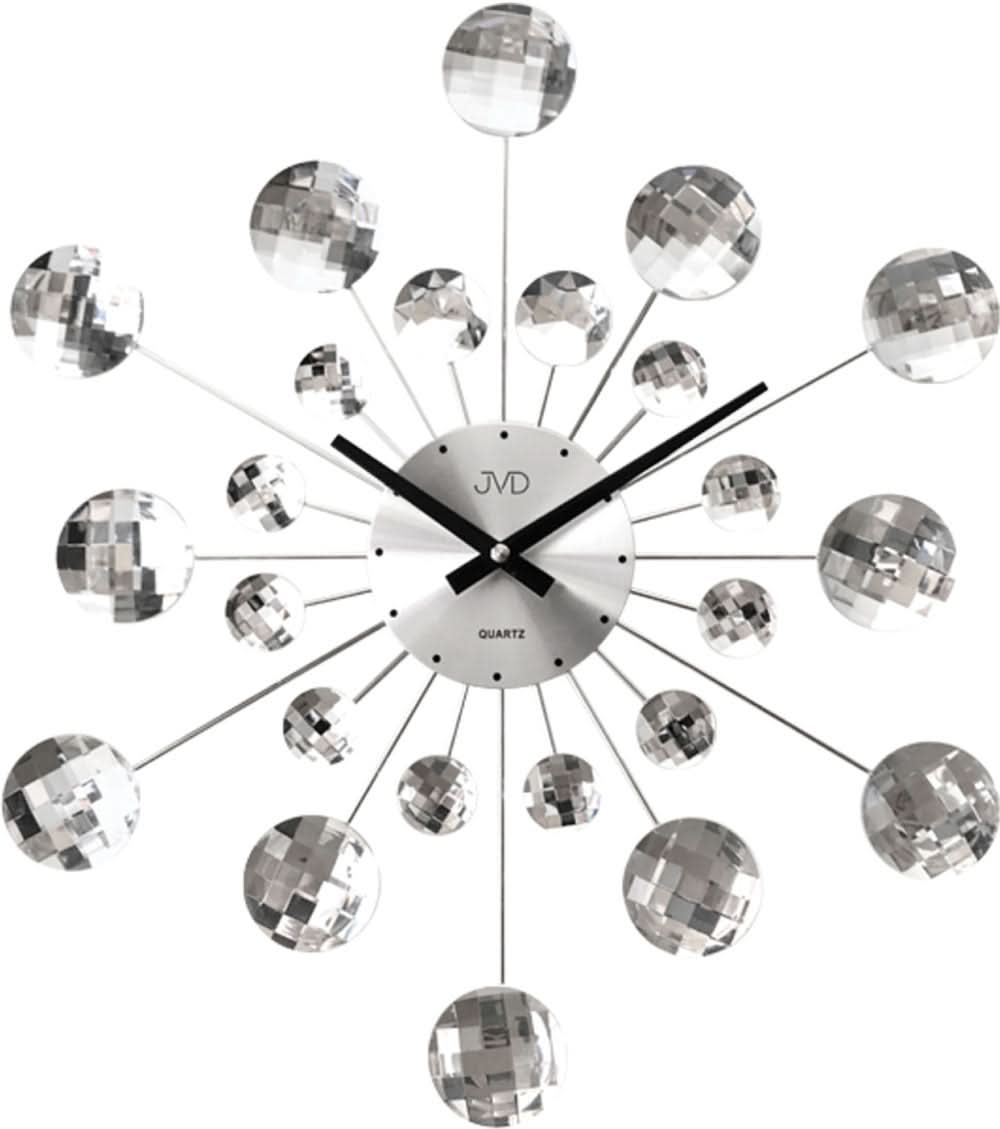 Orologio da parete JVD 49 cm Ø Metallo • Design moderno • Movimento al quarzo preciso