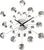 Orologio da parete JVD 49 cm Ø Metallo • Design moderno • Movimento al quarzo preciso