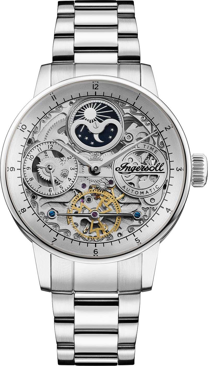 Ingersoll The Jazz I07703 Orologio da Uomo • Movimento Automatico • Sole e Luna